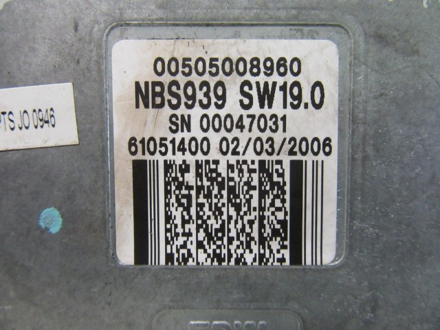 61463  Alfa Romeo 159 1,9 16v benzin motorvezérlő szett 55204924, 0261s01041