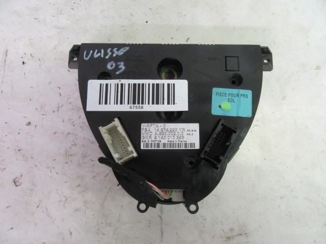 Fiat Ulysse, Lancia Phedra fűtéskapcsoló 14874990YR