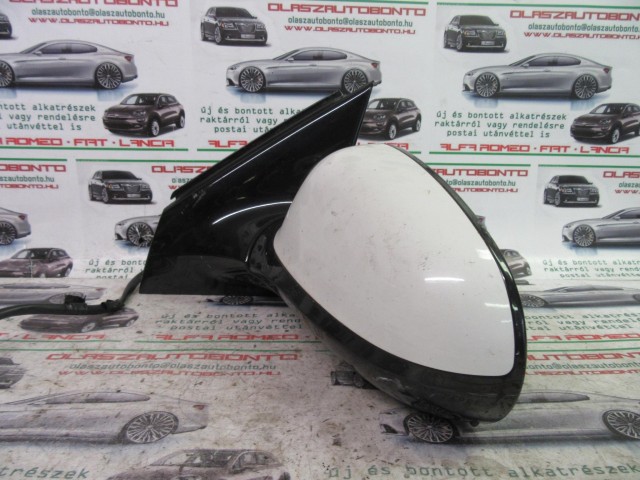 57240 Fiat Croma fehér színű, hét vezetékes, bal oldali visszapillantó tükör 