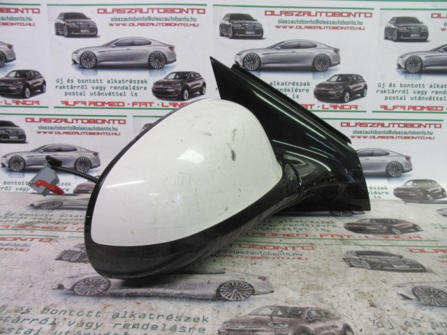 57241 Fiat Croma fehér színű, öt vezetékes, jobb oldali visszapillantó tükör 