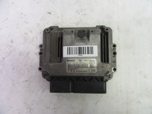 Fiat Stilo 1,9 8v Diesel motorvezérlő 55204761, 0281012862
