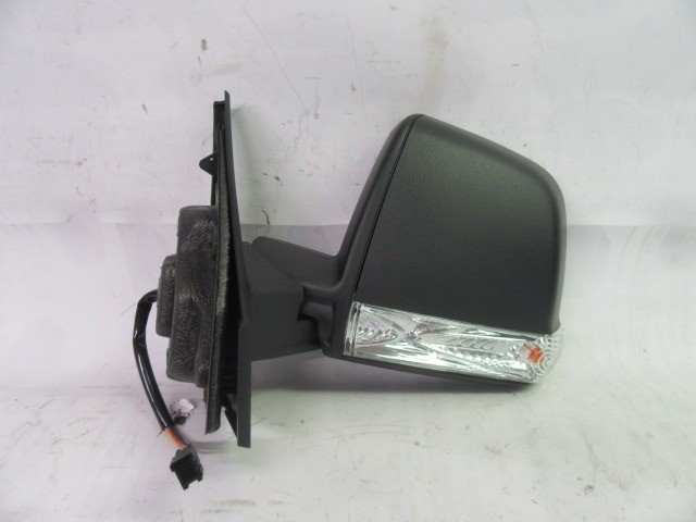 Fiat Doblo 2009-2022 utángyártott új bal oldali 6 vezetékes visszapillantó tükör matt fekete