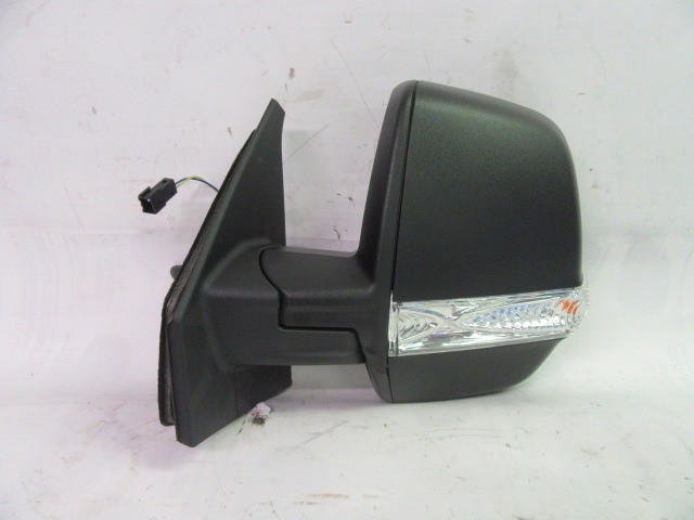 Fiat Doblo 2009-2022 utángyártott új bal oldali, manuálisan állítható, matt fekete visszapillantó tükör  735497885