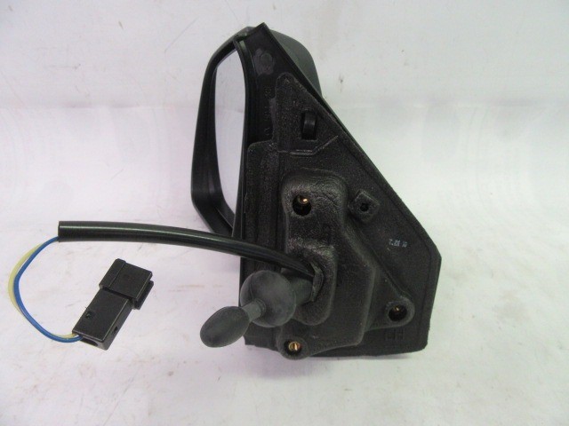 Fiat Doblo 2009-2022 utángyártott új bal oldali, manuálisan állítható, matt fekete visszapillantó tükör 735497882