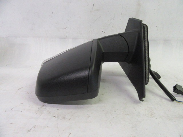 Fiat Doblo 2009-2022 utángyártott új bal oldali, manuálisan állítható, matt fekete visszapillantó tükör 735497882