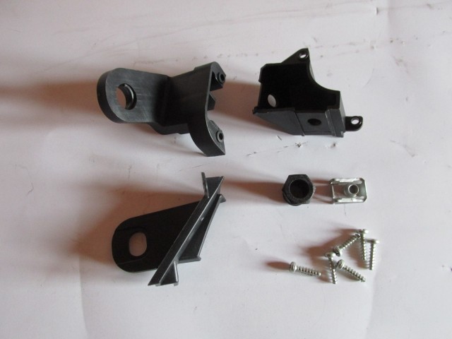 Fiat 500 2007-2015 utángyártott új bal első fényszóró fűl javító készlet  51816682