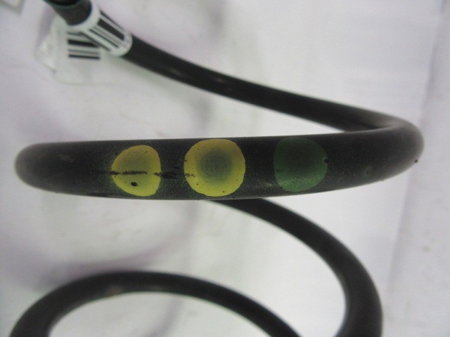 Fiat Bravo 2007-2014  citrom, citrom, zöld színjelölésű hátsó rugó  