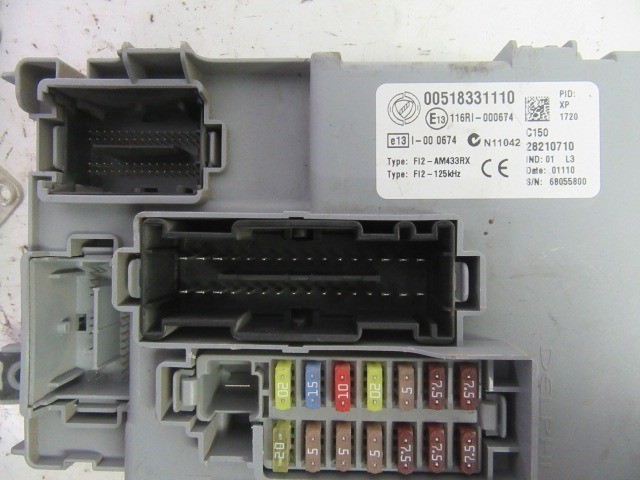 75514 Fiat Doblo III. 1,3 16v Mjet motorvezérlő szett 51872453