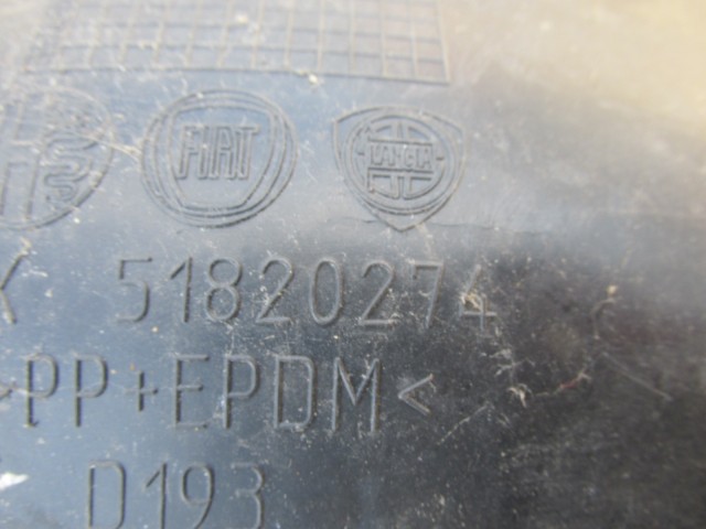 Abarth 500 bal hátsó kerékjárati dobbetét 51820274