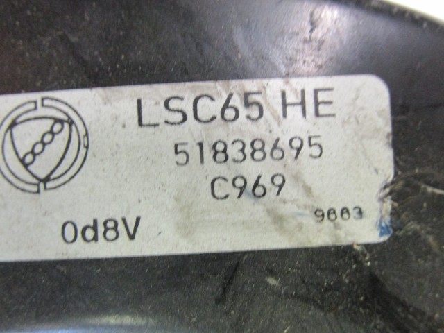 Fiat 500, Panda II. fékszervódob 51838695