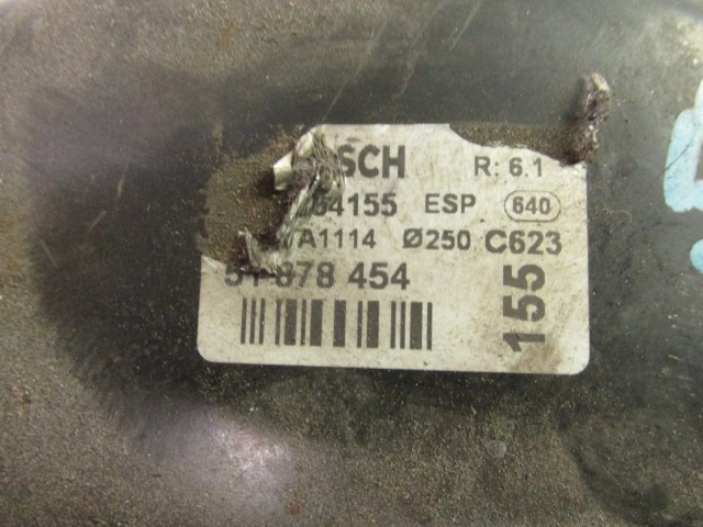 Alfa Romeo MiTo fékszervódob 51878454