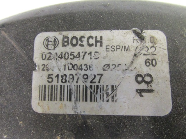 Fiat Doblo III.-IV.  fékszervódob 51897927