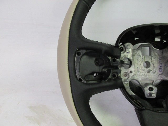 Fiat 500 L gyári új bézs, fekete bőr kormánykerék 735574850