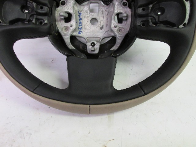 Fiat 500 L gyári új bézs, fekete bőr kormánykerék 735574857