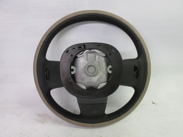 Fiat 500 L gyári új bézs, fekete bőr kormánykerék 735574857