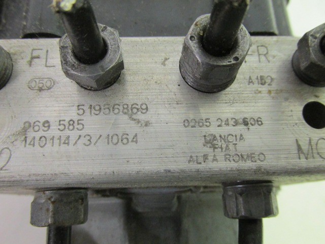 Lancia Ypsilon III. Abs 2011- 51956869 , 0265243606