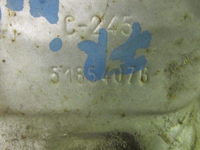 Alfa Romeo 159 kipufogó hővédő lemez 51854076