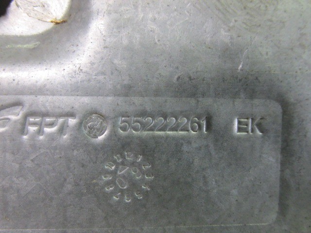 Abarth 500 kipufogó hővédő lemez 55222261