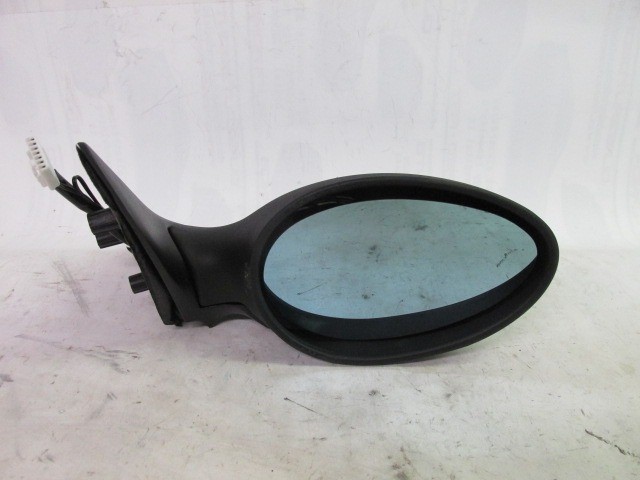 Alfa Romeo 156 utángyártott új jobb oldali, 7 vezetékes visszapillantó tükör matt fekete 156017130