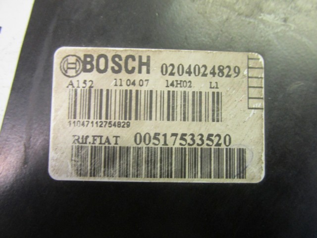 Fiat Stilo, Bravo 07- fékszervódob 51753352