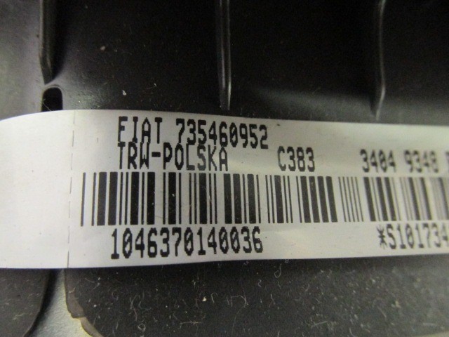 Fiat Panda II. piros emblémás kormánylégzsák 735460952