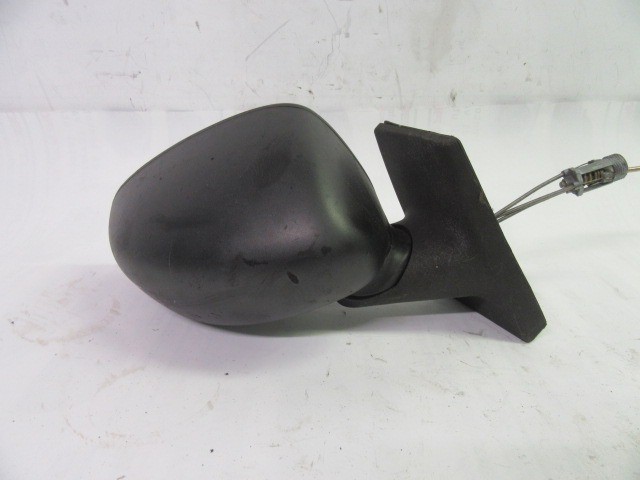 71781 Fiat Idea matt fekete, manuális jobb oldali visszapillantó tükör 