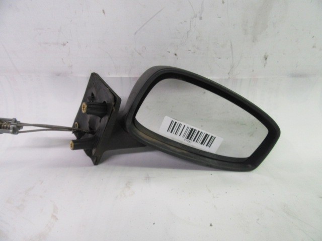 71781 Fiat Idea matt fekete, manuális jobb oldali visszapillantó tükör 