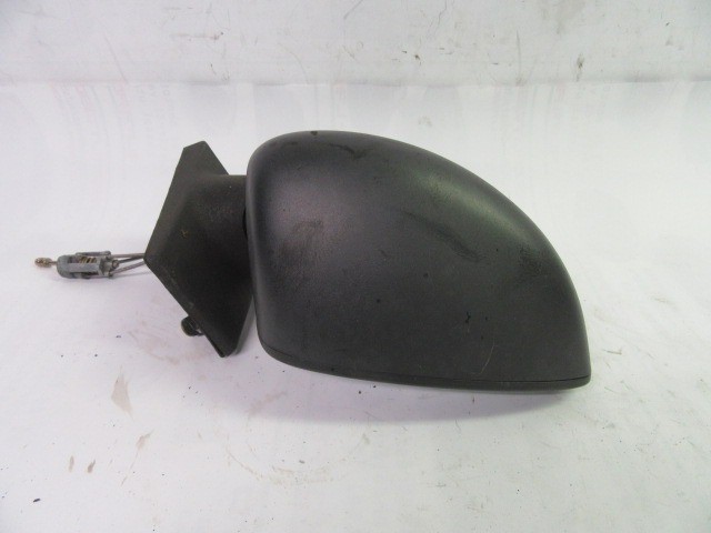 71781 Fiat Idea matt fekete, manuális jobb oldali visszapillantó tükör 