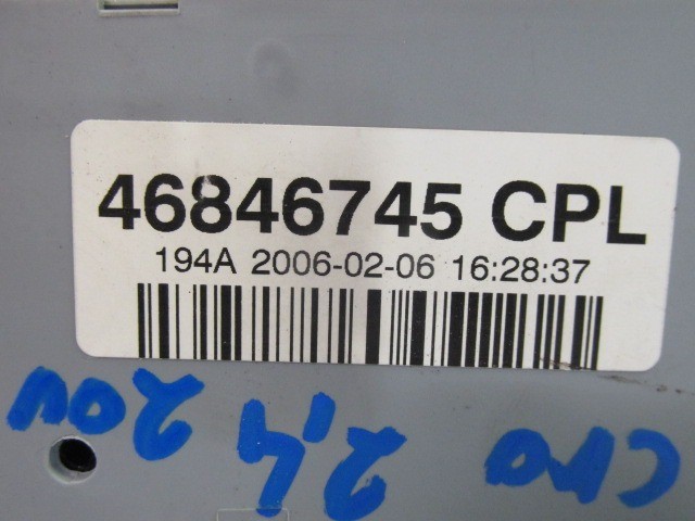 Fiat Croma belső biztosíték tábla 46846745