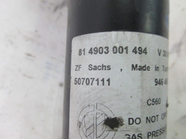 Alfa Romeo 159, Brera, Spider első lengéscsillapító narancs, narancs, citrom, citrom színjelölésű rugóval 50707111