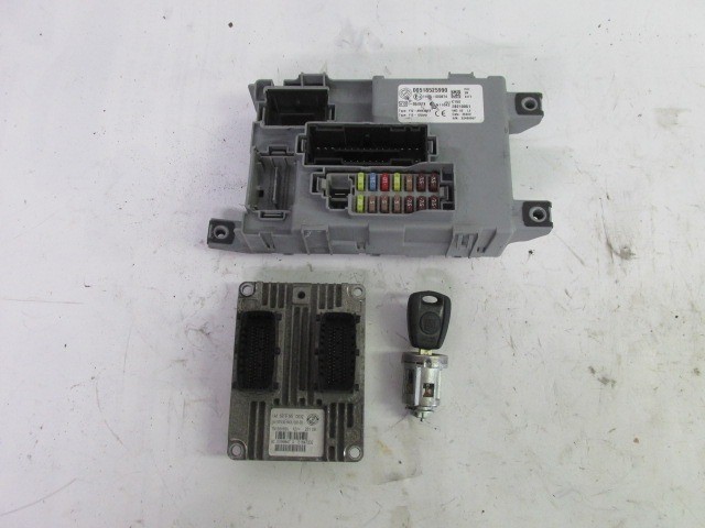 Fiat 500 1,2 8v benzin motorvezérlő szett 51847332