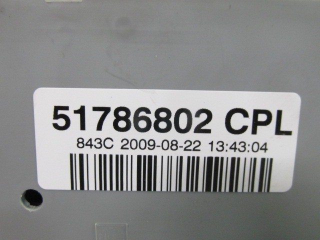 Lancia Ypsilon II. belső biztosíték tábla 51786802