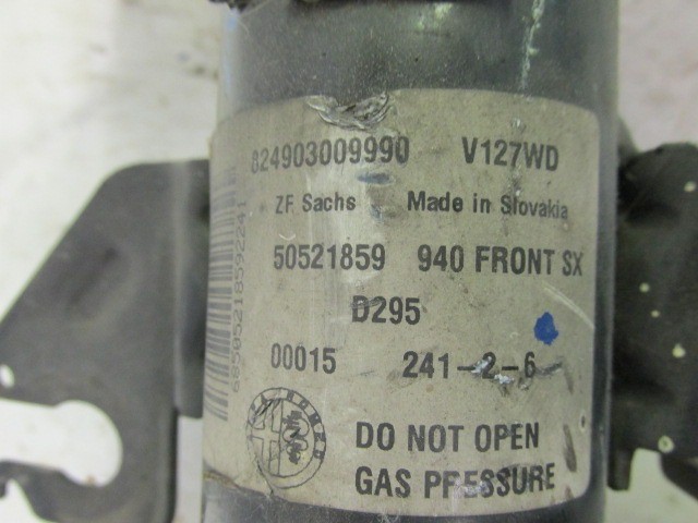 Alfa Romeo Giulietta bal első lengéscsillapító, zöld, kék, citrom, citrom, színjelölésű rugóval 50521859