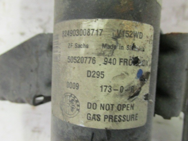 Alfa Romeo Giulietta jobb első lengéscsillapító piros, citrom, citrom színjelölésű rugóval 50520776