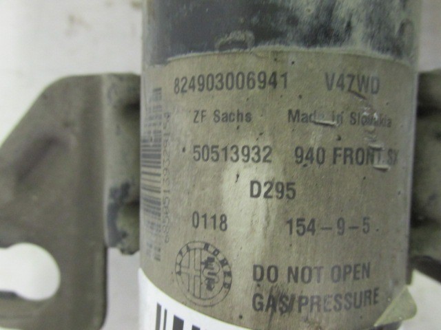 Alfa Romeo Giulietta jobb első lengéscsillapító zöld, barna, citrom, citrom színjelölésű rugóval 50513932