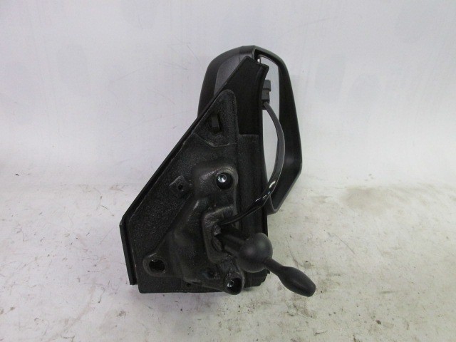 Fiat Doblo 2009-2022 utángyártott új, jobb oldali visszapillantó tükör, fényezhető tükör borítással, manuális működtetés 735528038