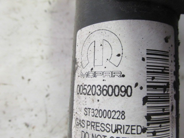 Fiat 500x jobb első lengéscsillapító zöld, barna, citrom, citrom színjelölésű rugóval 52036009