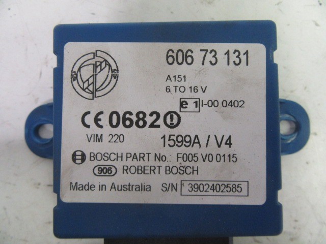 74030 Alfa Romeo 166 2,4 10v 150 Le motorvezérlő szett 55191196