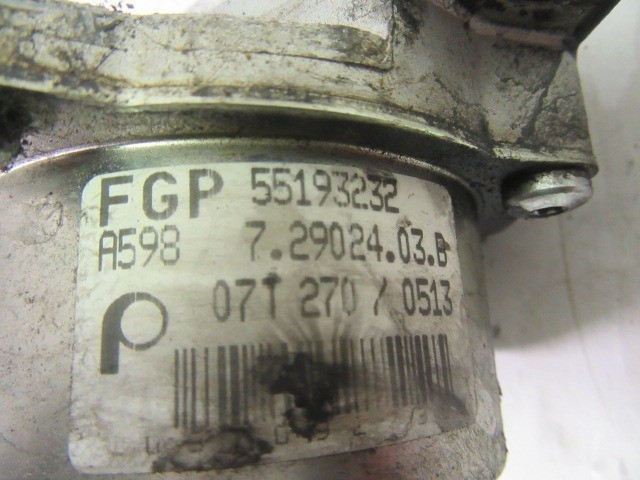 Alfa Romeo, Fiat, Lancia 1,3 16v Mjet fék vákuumszivattyú 55193232