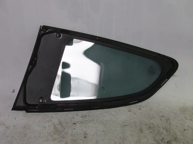 91849 Alfa Romeo MiTo 2008-2018 jobb hátsó fix üveg, krómcsikos kivitel