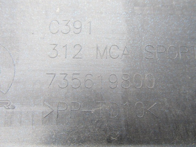 91509 Fiat 500s  2015- hátsó lökhárító