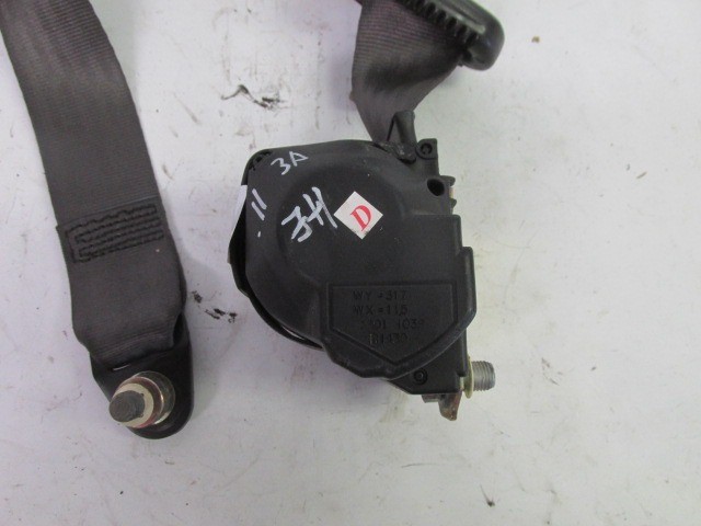Fiat Punto II.-III. 3 ajtós jobb hátsó biztonsági öv 735269410