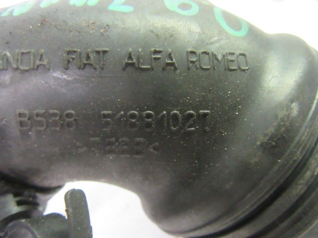 Fiat 500 0,9 TwinAir levegőcső 51881027