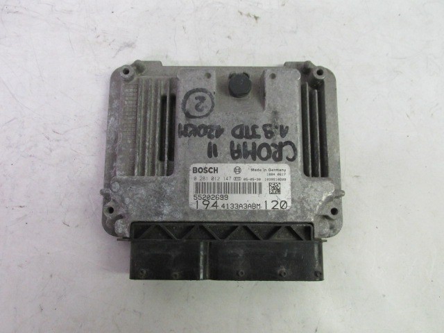 Fiat Croma 1,9 8v Mjet motorvezérlő 55202699