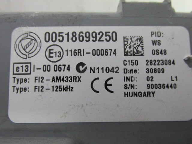 86432 Fiat Grande Punto 1,3 16v Mjet motorvezérlő 51871694