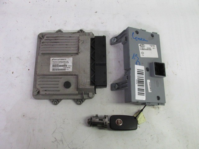 86436 Fiat Linea 1,3 16v Mjet motorvezérlő szett 51806512
