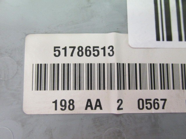 Fiat Bravo 2007-2014 belső biztosíték tábla 51786513