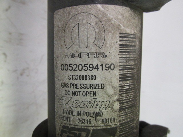 Fiat Tipo 2015- jobb első lengéscsillapító rózsaszín, rózsaszín, citrom, citrom színjelölésű rugóval 52059419