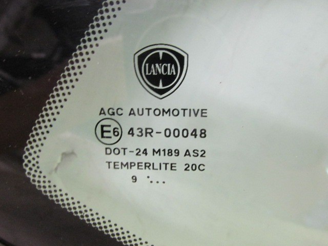 Lancia Delta 2008-2014 gyári új jobb hátsó karosszéria fix üveg 51809591