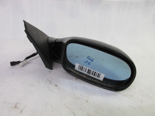 87654 Alfa Romeo 166 fekete színű jobb oldali visszapillantó tükör 4 vezetékes